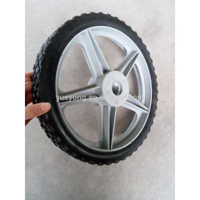 12x1.75 PVC wheel ,12 inch plastic wheel