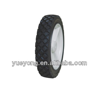 6inch Solid rubber wheel/plastic wheel/lawn mover wheel