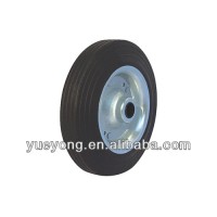 8x1.75 solid rubber wheels/ wheel solid rubber/caster wheel