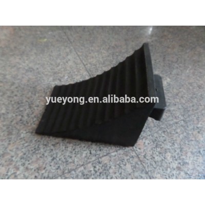 Rubber wheel chock/wheel stop/wedge/traffic wheel stopper