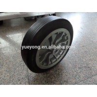 12 inch solid rubber wheel /hand truck wheels/hand trolley wheel